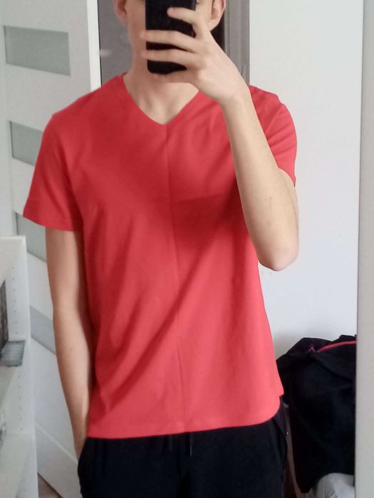 Czerwony T-shirt InExtenso