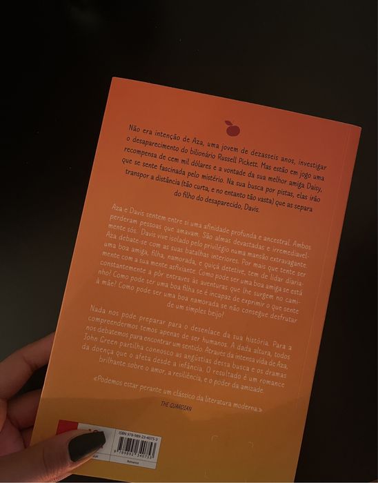 Livro Mil Vezes Adeus John Green