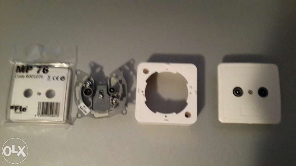 2 Tomadas Tv FTE Novas