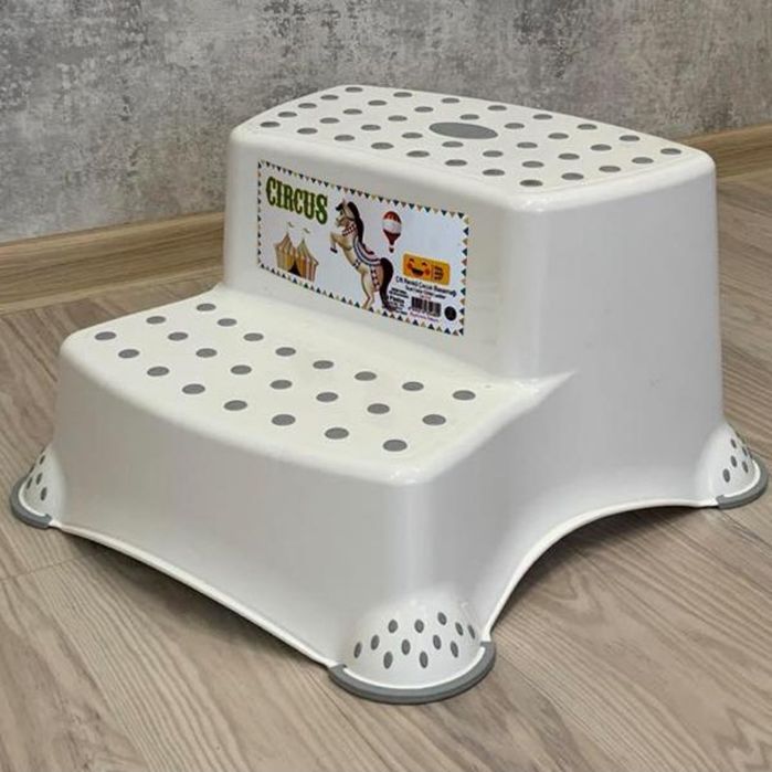 Стільчик-сходинка, драбинка для дітей/біла