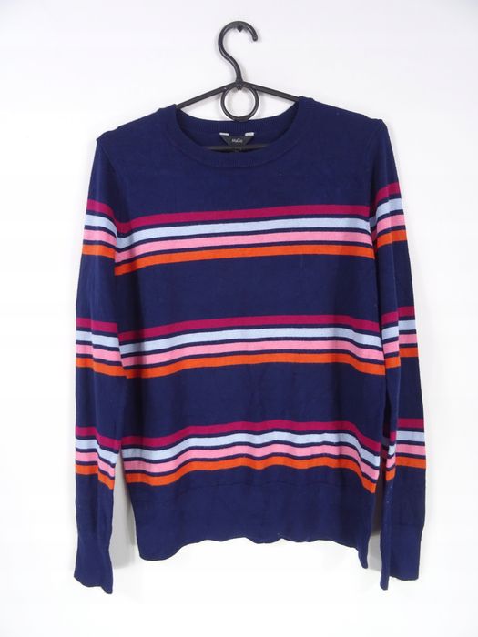 Sweter klasyczny prosty M&Co. do bioder 36 S 8