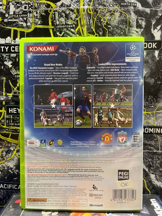 PES 2009 Pro Evolution Soccer | xbox 360 | Sklep | Kraków | Wysyłka | Wymiana
