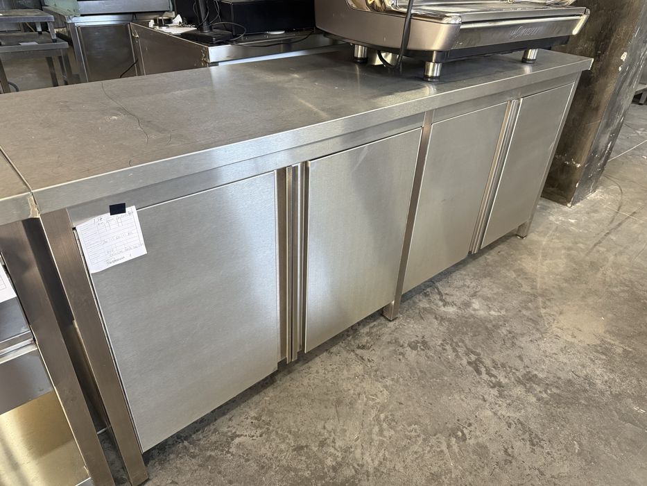 Escaparate em aço inox / bancada /armario /balcao