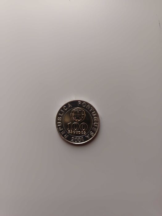 Moeda Comemorativa 100$00 - Pedro Nunes (2001)