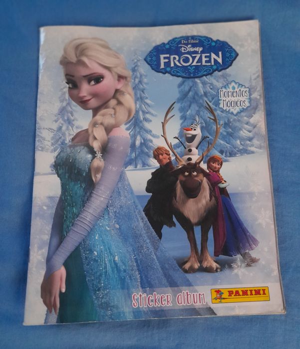 Cromos Frozen Momentos Mágicos - Caderneta Panin