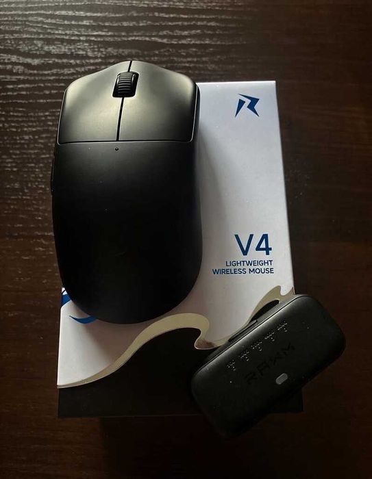 RAWM Leviathan v4 black - najlepsza myszka gamingowa 2025 roku