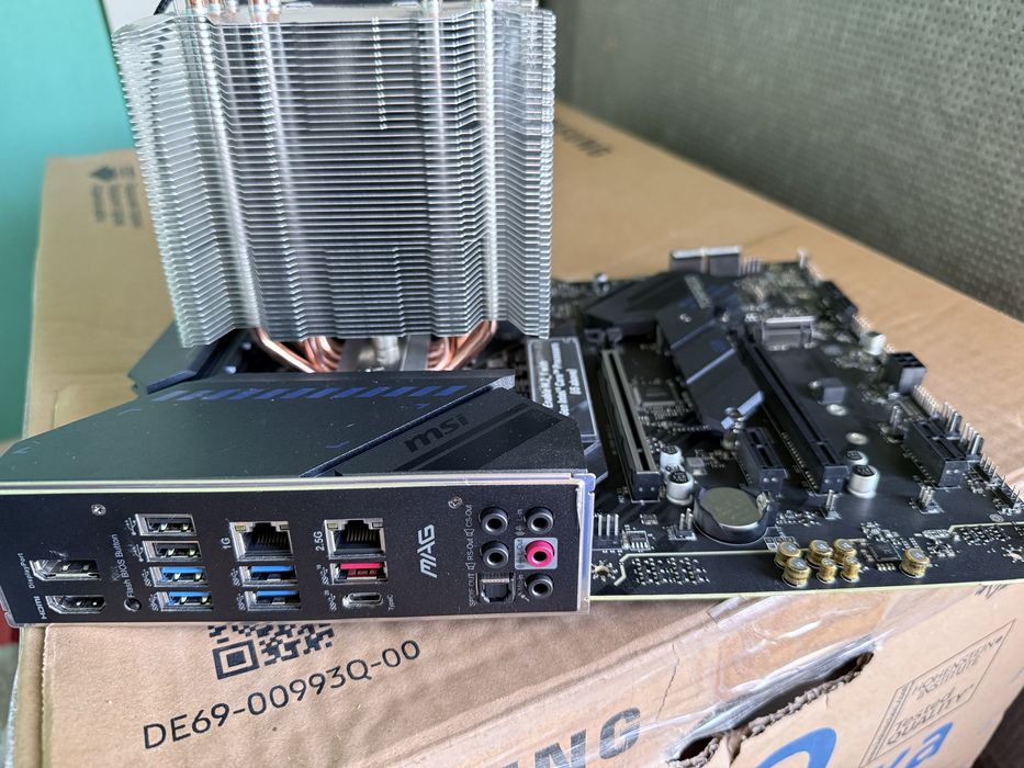 Комплект i5 10600k+Z590+DDR4 32GB 3600MHz+башня