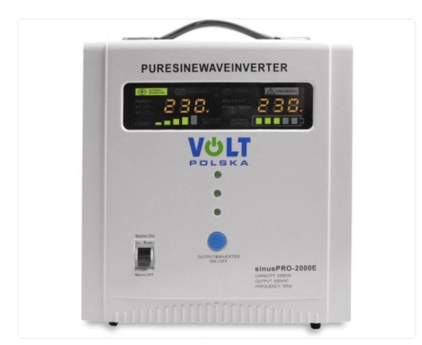 Інвертор РОЗПРОДАЖ VOLT POLSKA ДБЖ Безперебійник Інвертори Вольт для д