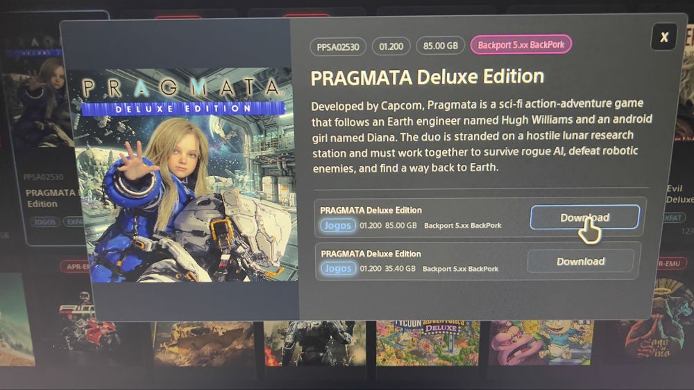PS5 Desbloqueada (Como Nova) + Loja Integrada com 206 Jogos