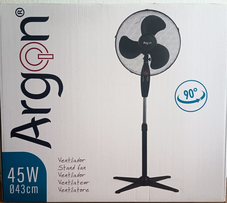 Fan of argon brand