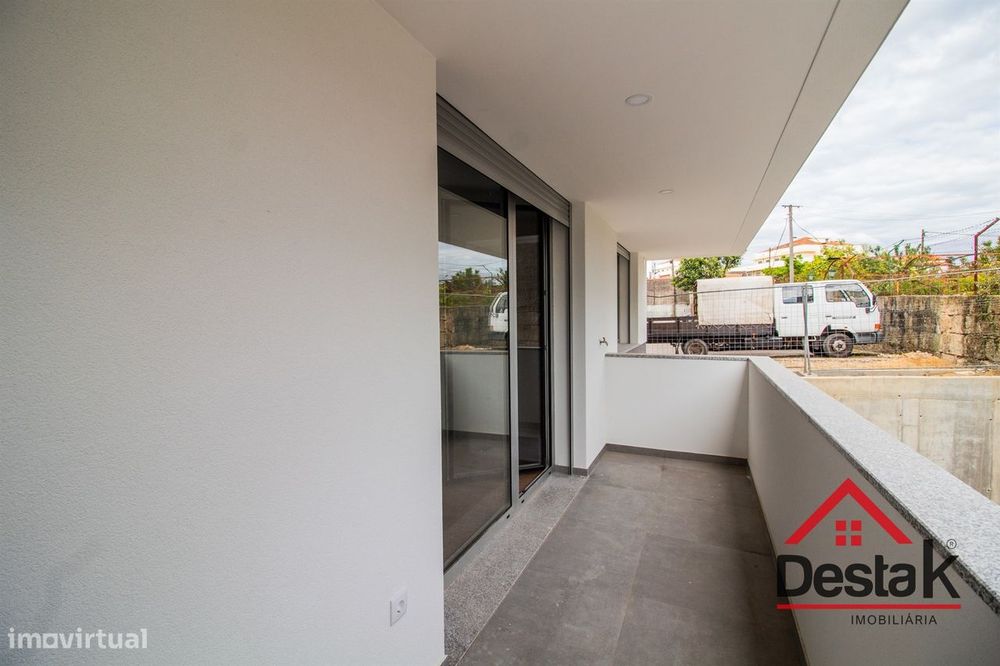 Apartamento T1 novo para venda em Viseu.
