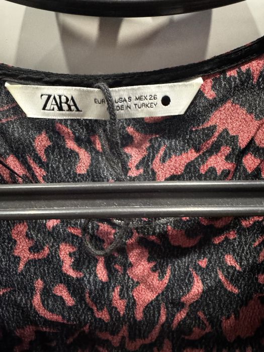 Максі сукня zara з довгим рукавом