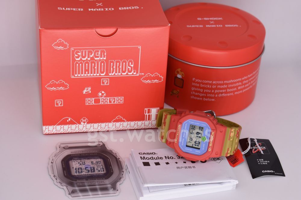 Casio G-Shock DW-5600SMB-4E NEW ORIGINAL | Super Mario Bros Limited Edition
