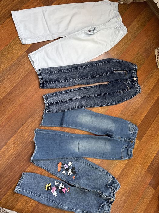 Джинси для дівчинки 6-8 років