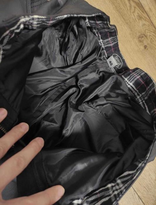 Spirit motors р 31 мото штани шкіряні чоловічі байкерські чорні джинси