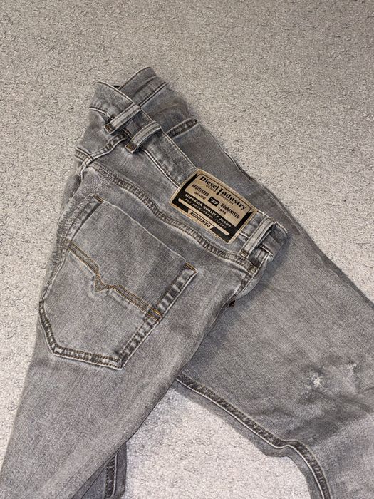 Diesel Industry Jeans 33/32 – Grey/Blue Custom Distressed