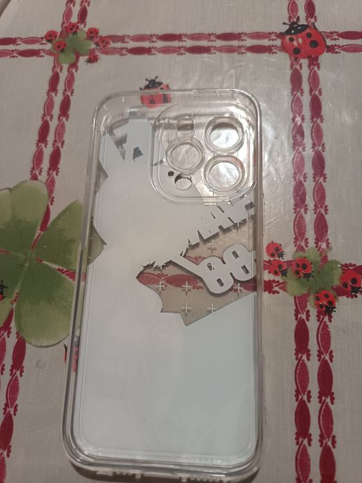 Capa iPhone 16 pro  com desenhos azuis  + Portes grátis