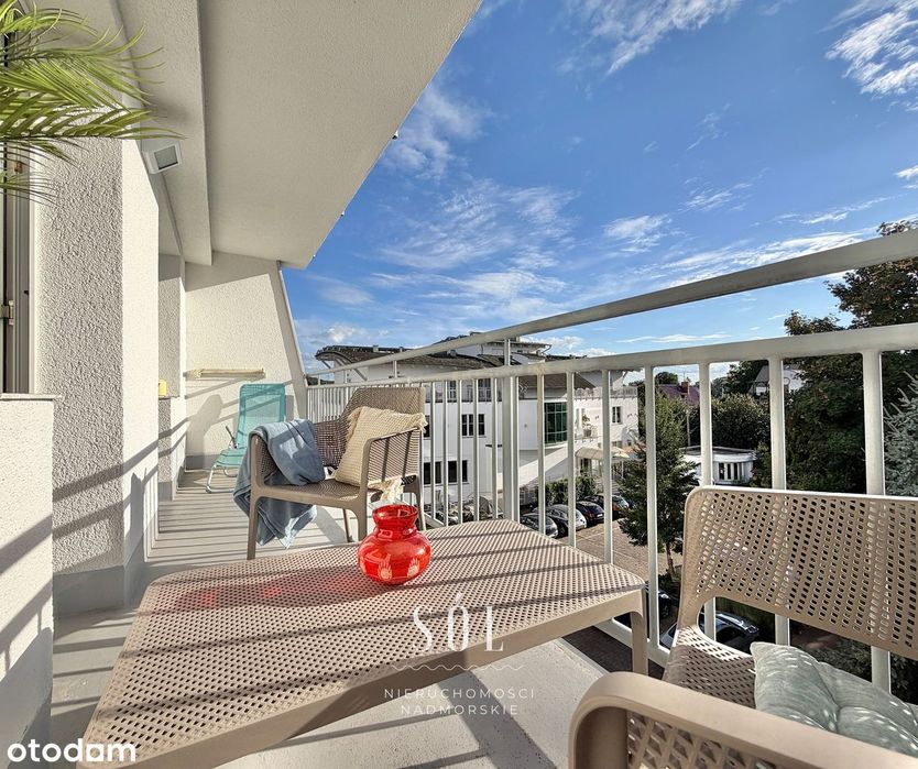 Słoneczny apartament w Rezydencji Bielik | Duży balkon | SPA