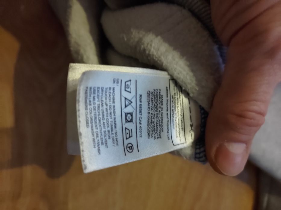 Adidas Firebird oryginalna bluza z kapturem Oldschool