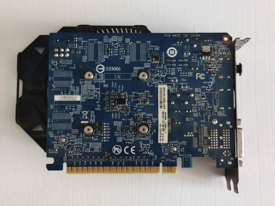 Karta graficzna Gigabyte GeForce GV-N75TOC-1GI 1GB