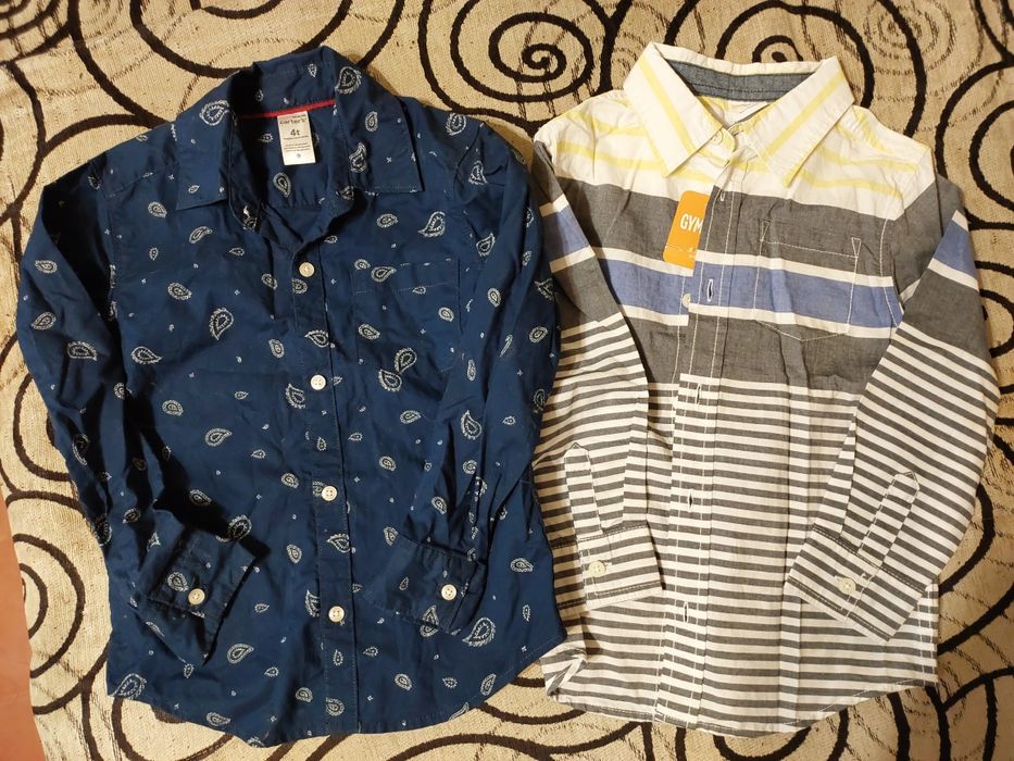 Сорочки Carter's та Gymboree на 4 роки