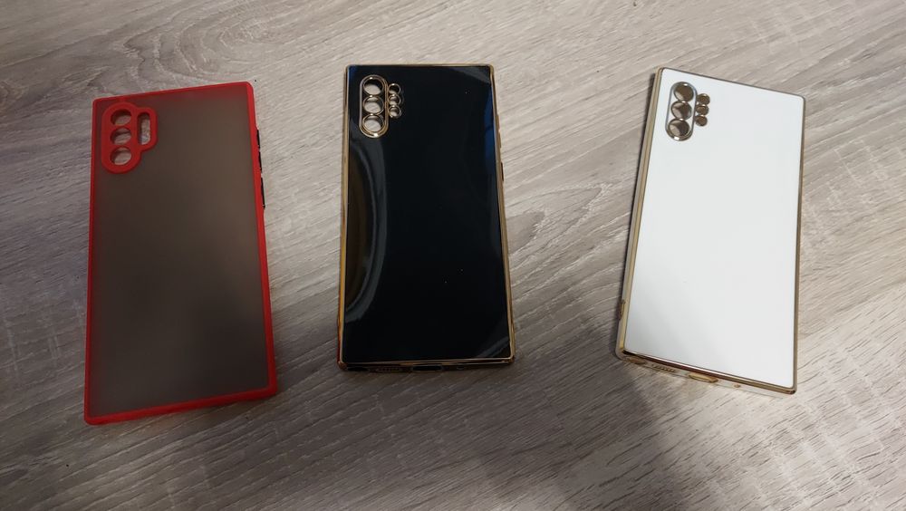 3x etui silikonowe samsung note 10+ plus
