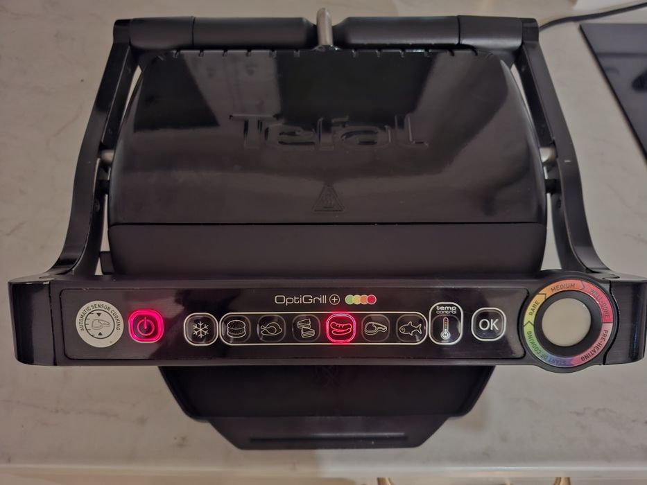 Tefal OptiGrill + BLACK | Grill elektryczny | Toster