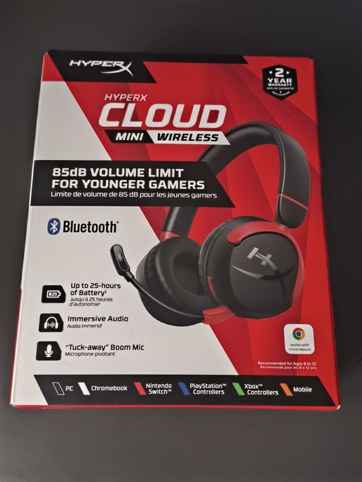 Słuchawki bezprzewodowe HyperX Cloud Mini Wireless