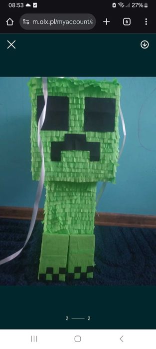 Minecraft piniata