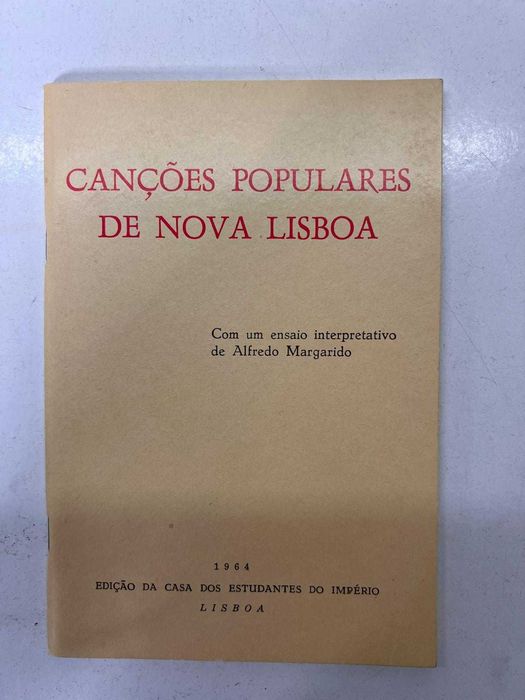 Livro - Canções Populares de Nova Lisboa (ctt editorial grátis)