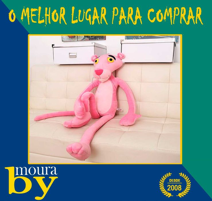 Peluche Pantera cor de rosa serie TV 40cm
