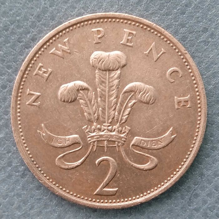 New Two Pence Queen Elizabeth II 1979