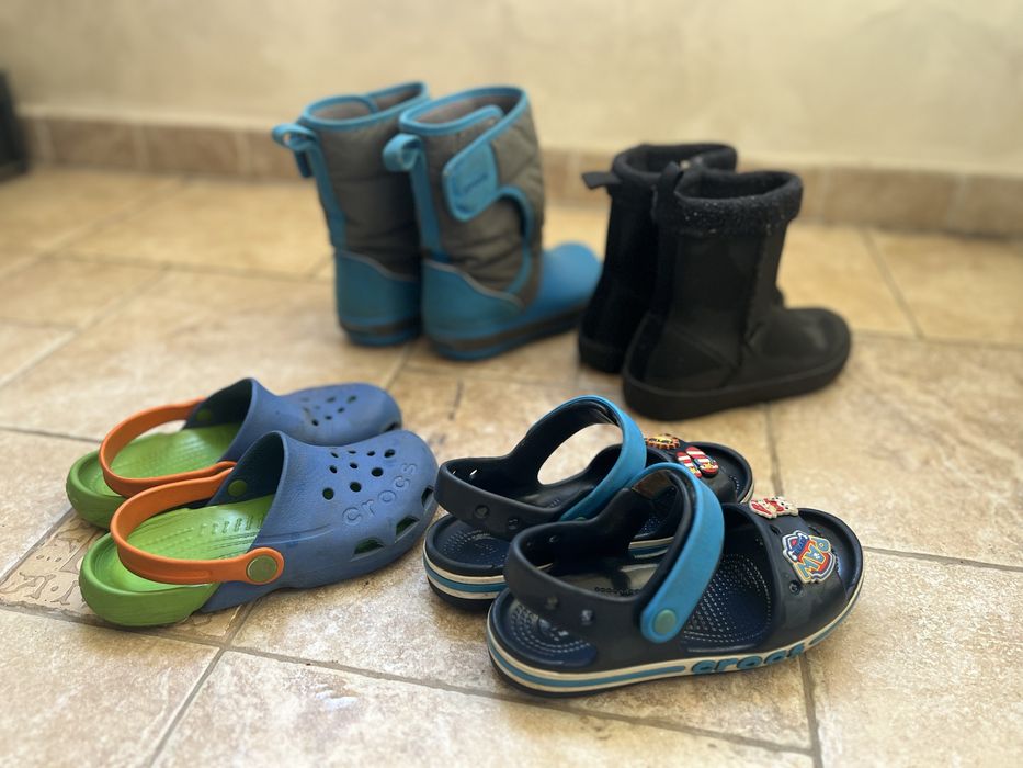 Пакет взуття на хлопчика. Adidas, Nike, Crocs, Superfit, Teva, Clarks