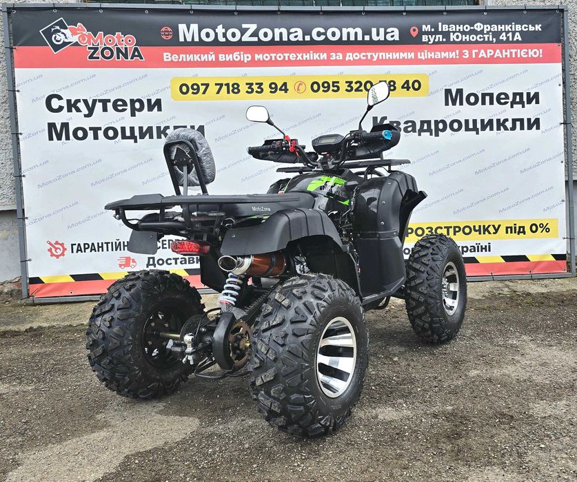 Квадроцикл Hammer 200c light green з Документами +Безкоштовна Доставка