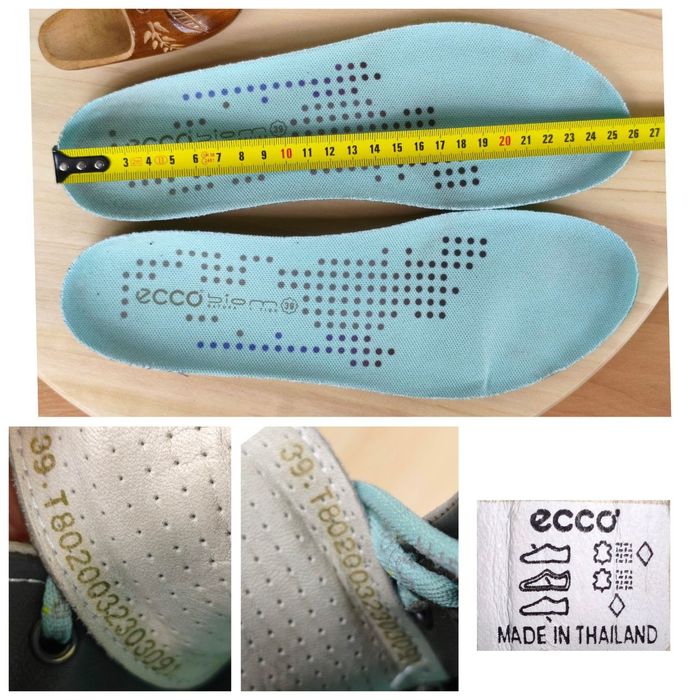 Buty r. 39 ECCO BIOM damskie skórzane sportowe