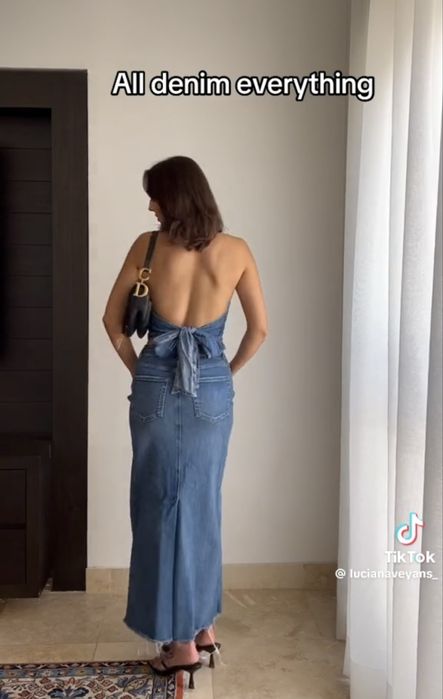 Без торгу!Стильна джинсова спідниця zara S нова