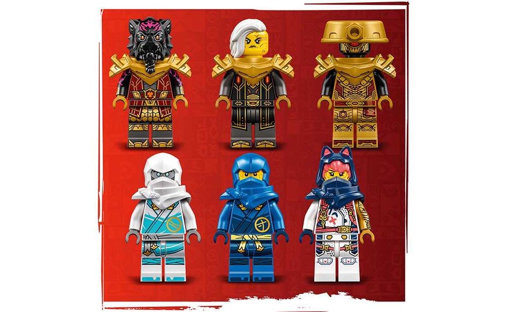 Lego Ninjago 71796 Стихийный Дракон против Робота Императрицы. В наличии