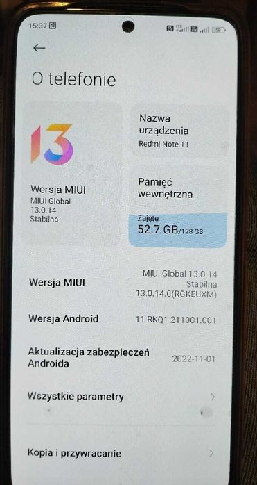 Redmi note 11 POLECAM