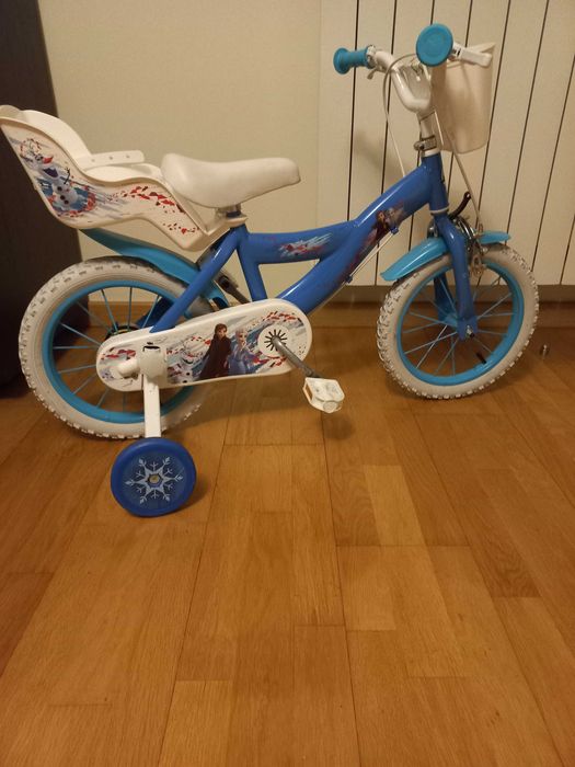 Bicicleta frozen de criança roda 14