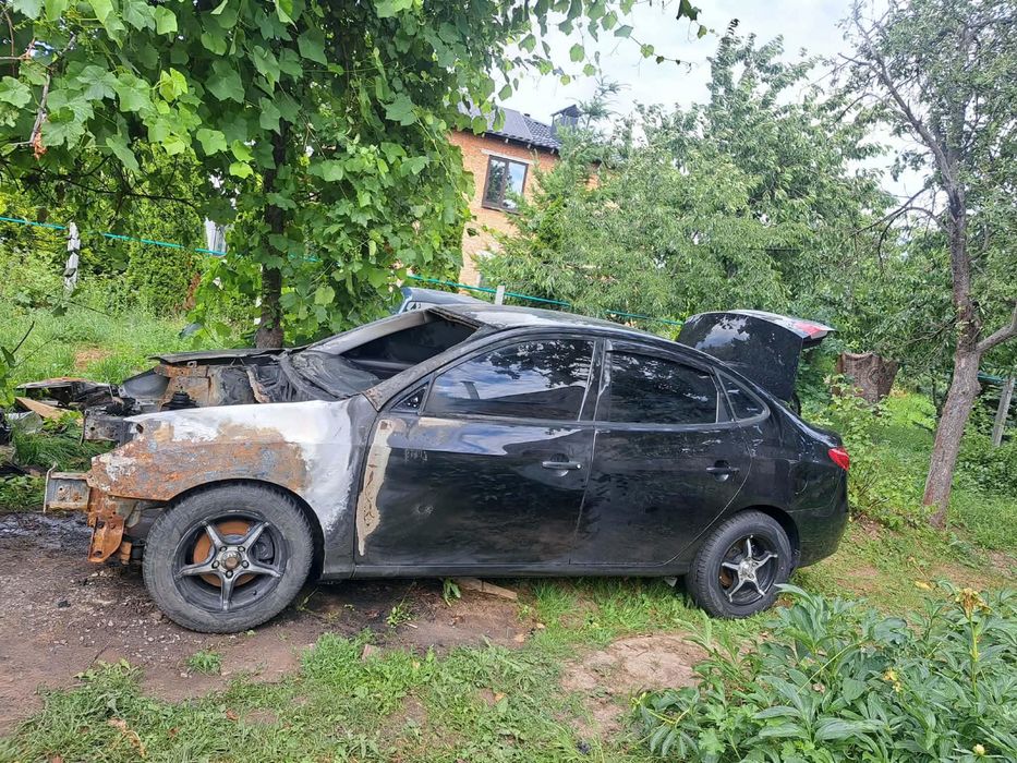 Продам Авто Хундай Елантра після Пожежі