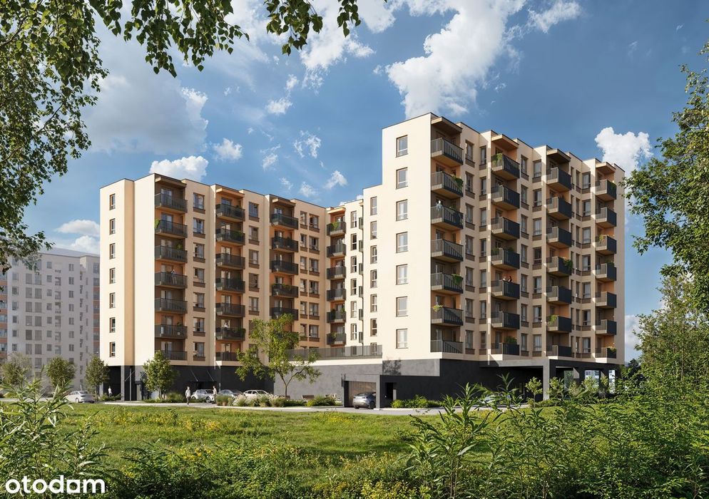 3-pokojowe mieszkanie 61 m² + balkon Bezpośrednio - Więcej