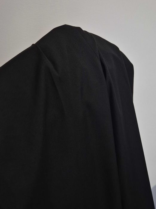 Czarne spodnie z wysokim stanem szerokimi nogawkami ZARA 34 XS