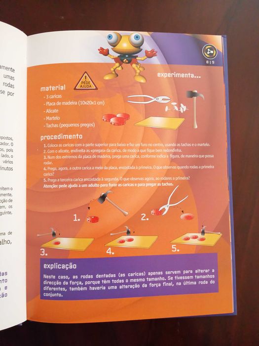 Livro didático  "Física do Dia a Dia", com DVD