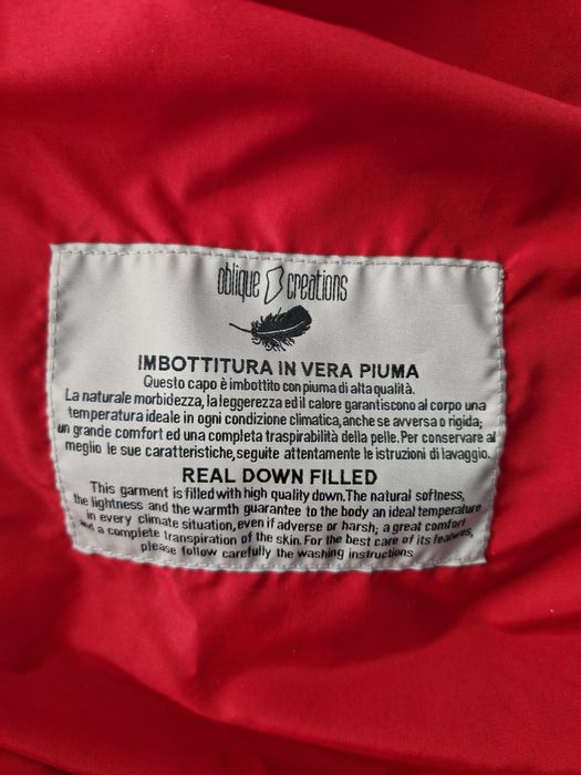 Пальто пуховик oblique