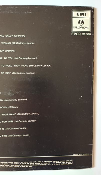 THE BEATLES In Italy 1965r Oficjalne wydanie!!!  LP