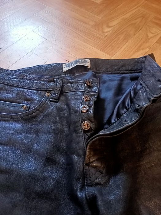 Продам брюки кожаные мужские