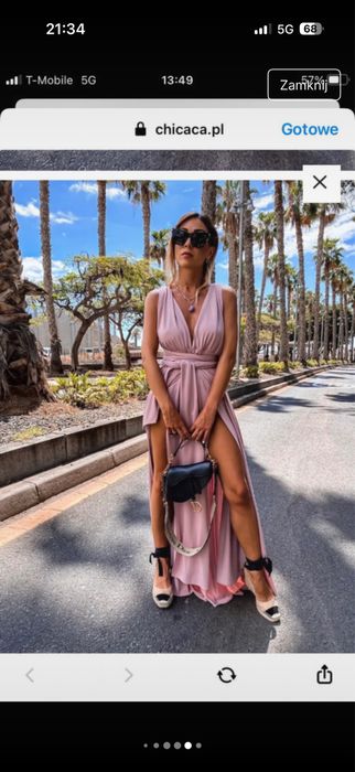 Sukienka maxi Chicaca