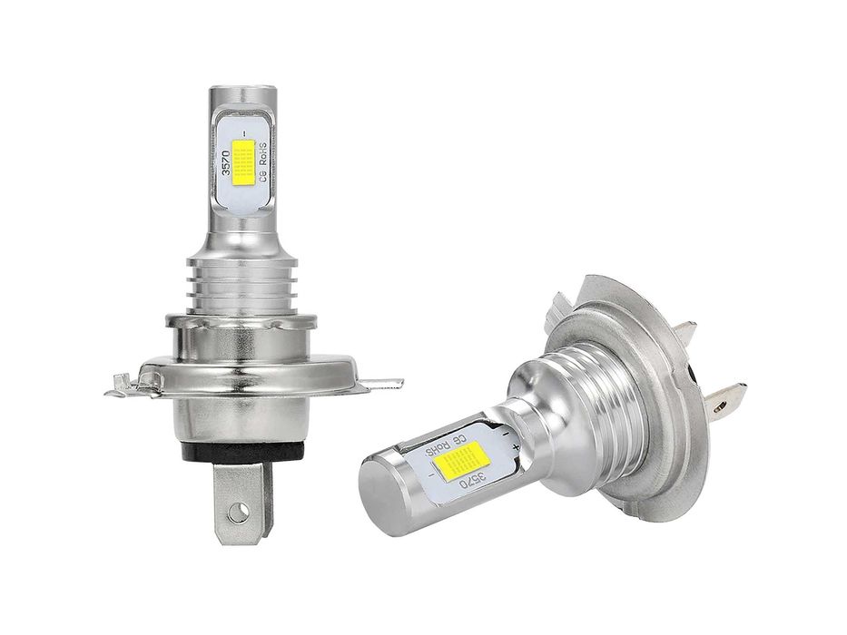 Lâmpadas de LED H4 - H7 - H1 (DC 12-24V 80W 6000K 20000LM)