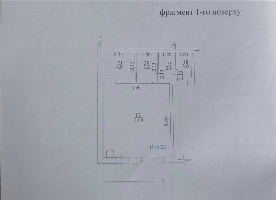 Продам помещение новострой ЖК «Меридиан»
