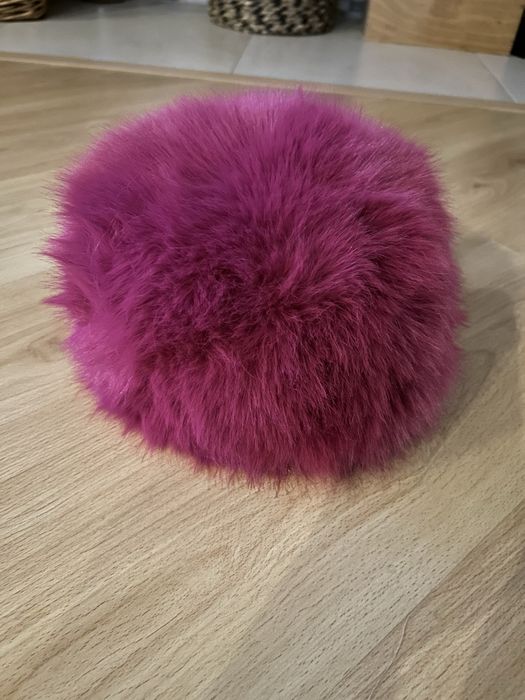 Gorro de pêlo, fucsia